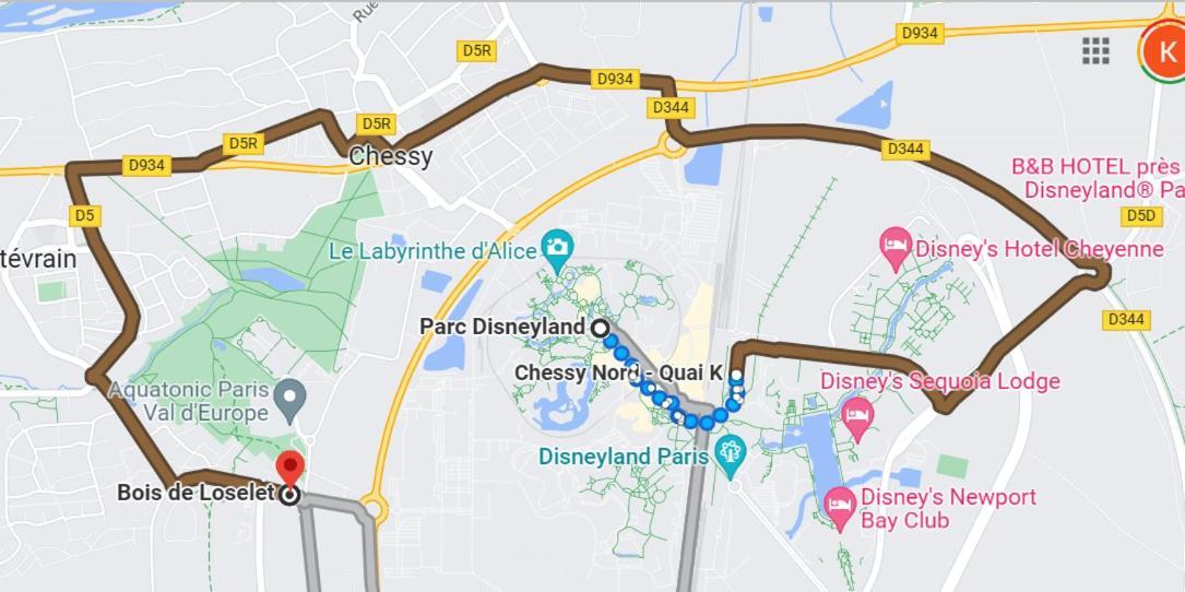 B306 Appartement Disneyland Paris Montévrain Esterno foto